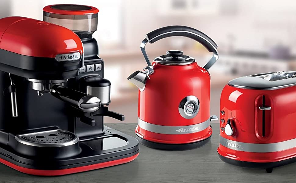 Ariete-Moderna-0149-toaster-2-slices-Red-815-W-Including-sandwich-irons-B07X72Y5DN